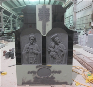 Engraved Bevel Headstones Tombstone Monument