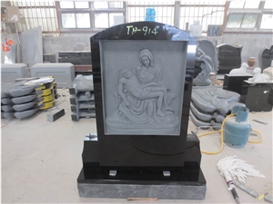 Engraved Bevel Headstones Tombstone Monument
