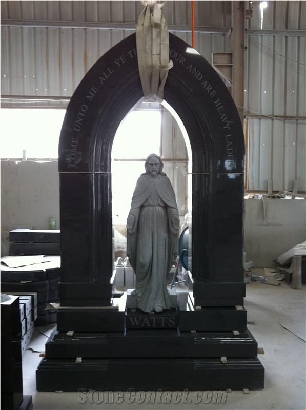 Engraved Bevel Headstones Tombstone Monument