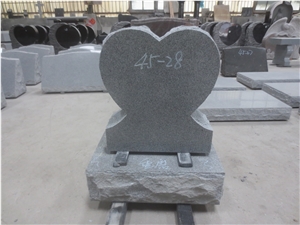 Engraved Heart Headstones Tombstone Monument
