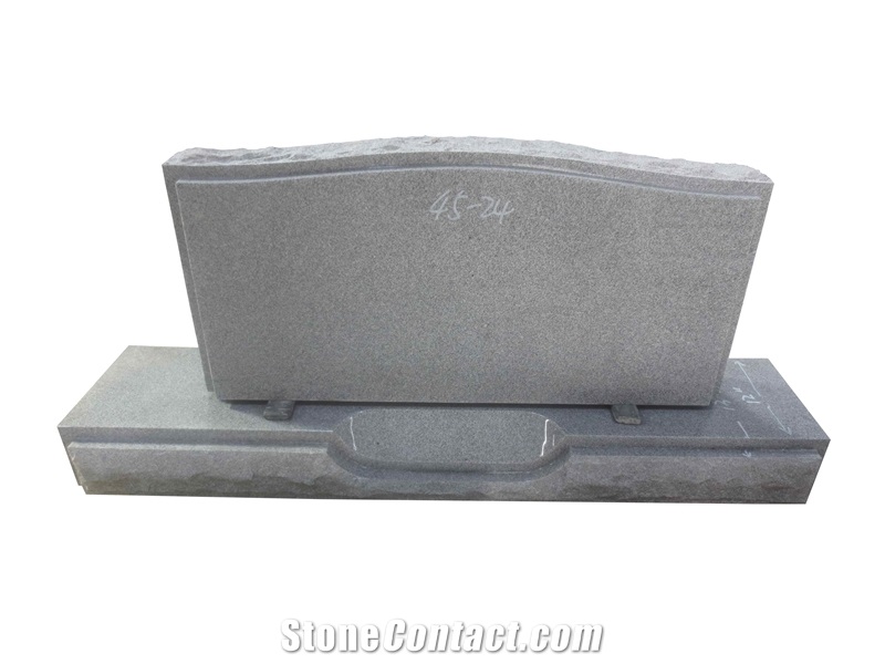 G633 Granite Upright Tombstone Headstone Monument