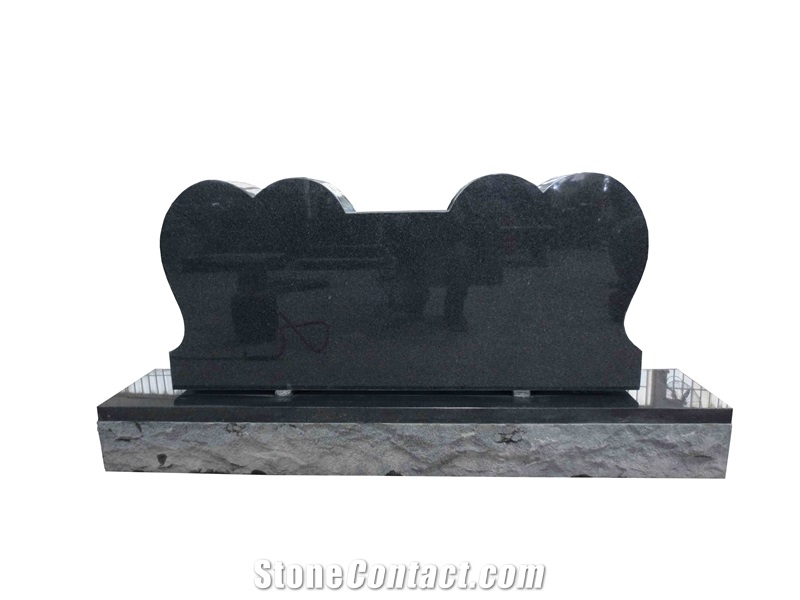 G654 Granite Impala Tombstone Headstone Monument