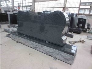 G654 Granite Impala Tombstone Headstone Monument