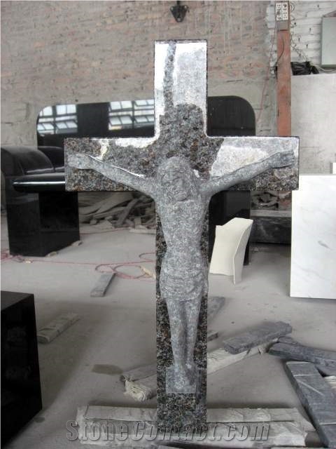 Jesus Cross Gravestone Headstone Monument
