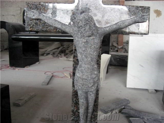 Jesus Cross Gravestone Headstone Monument