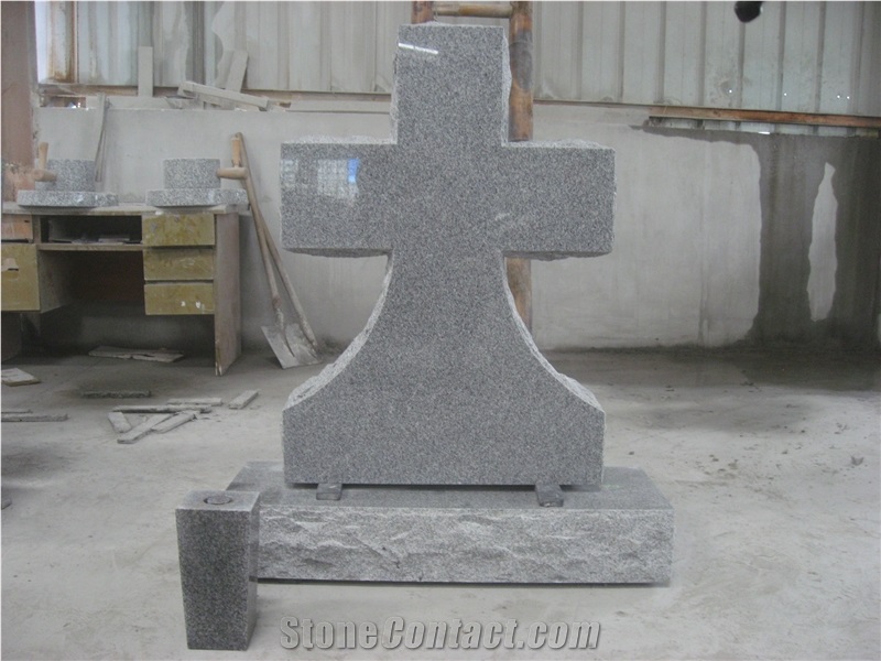 Unique Design Guitar Tombstone Headstone Monument