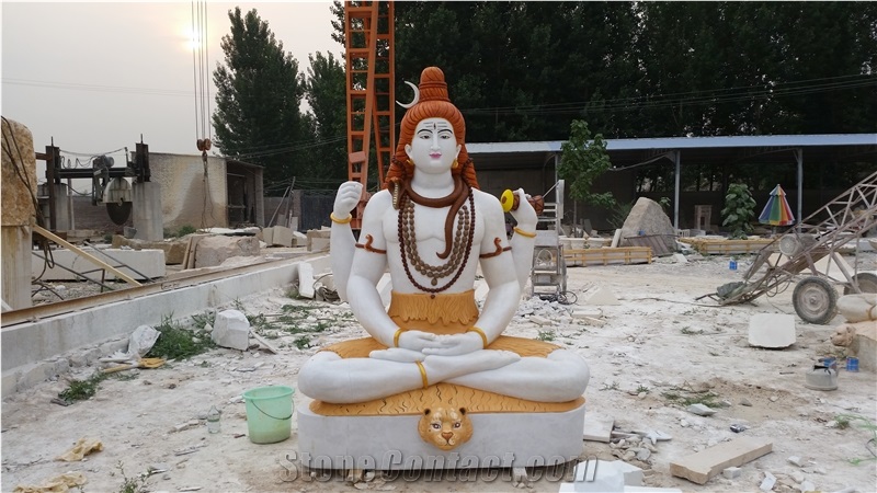 Buddha Priest God Statue Portrait Sculpture