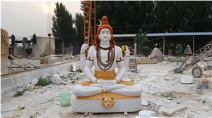 Buddha Priest God Statue Portrait Sculpture