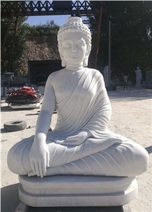 Buddha Priest God Statue Portrait Sculpture
