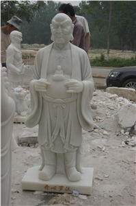 Buddha Priest God Statue Portrait Sculpture
