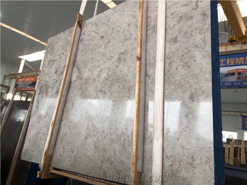 Dora Grey Cloud Marble Slabs/Tiles