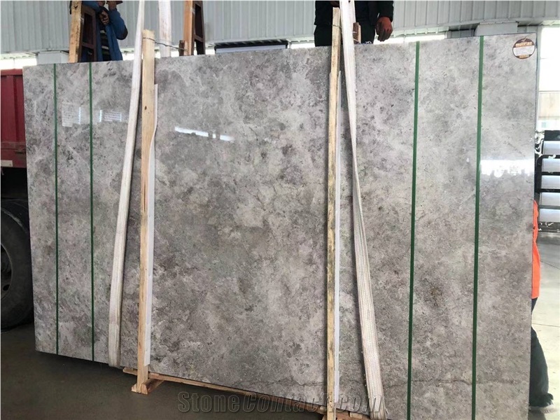 Dora Grey Cloud Marble Slabs/Tiles