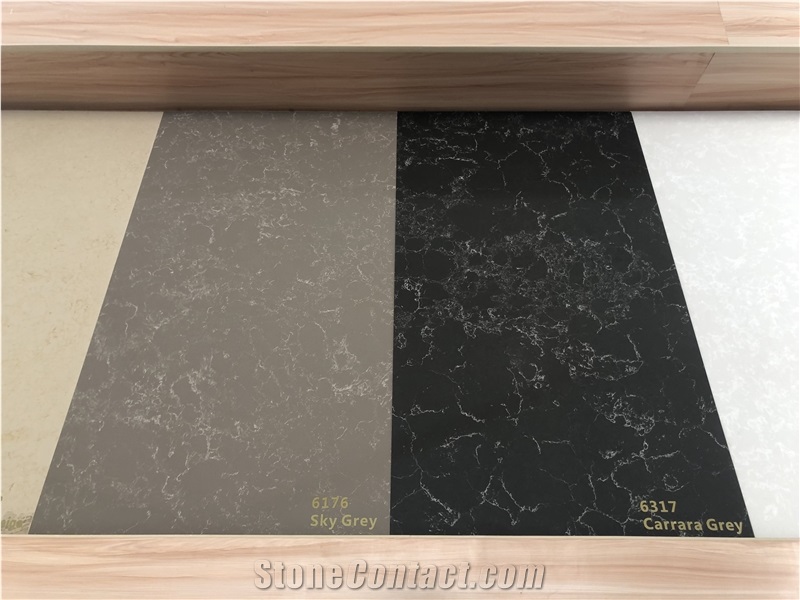 Grey Quartz Stone Buyers Slabs/Tiles