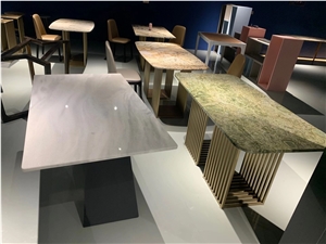 Mable Stone Table Top for Cafe/Bedside Table Mable Stone Table Top for Cafe/Bedside Table