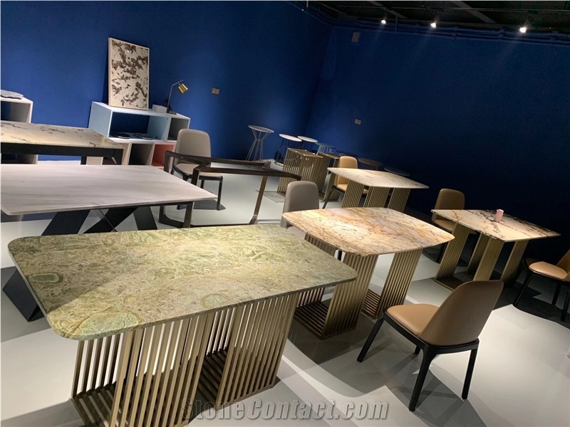 Mable Stone Table Top for Cafe/Bedside Table