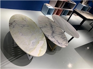 Marble Round/Oval/Patio Table Tops