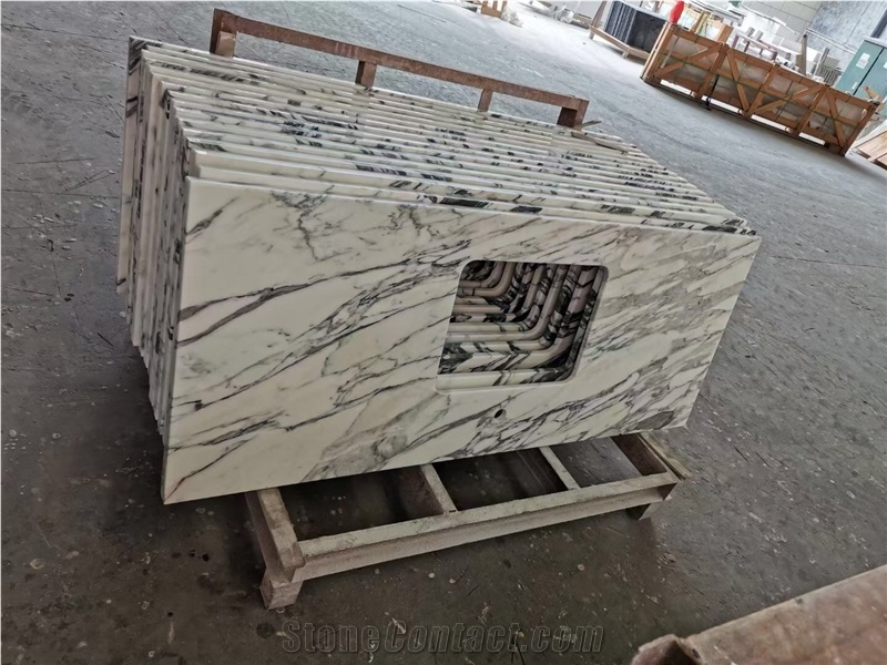 Solid Surface Grey Quartz Bathroom Vanity