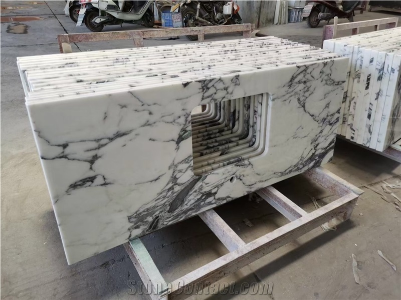Solid Surface Grey Quartz Bathroom Vanity