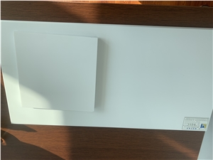 Super White Artificial Marble Engieer Stone Slabs