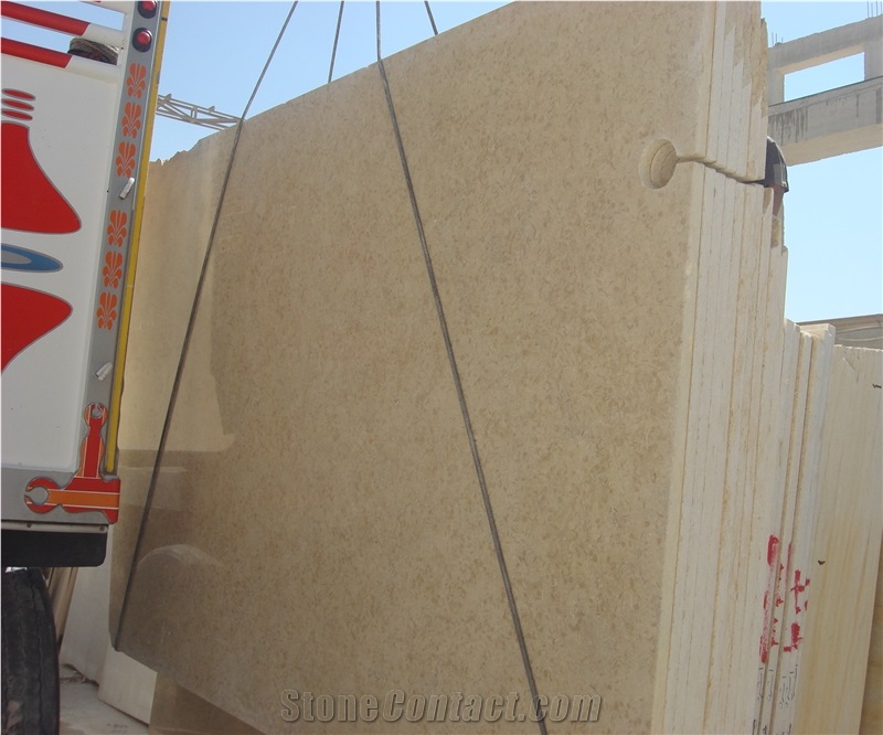 Sunny Menia Marble Slabs, Sunny Beige Marble Slabs