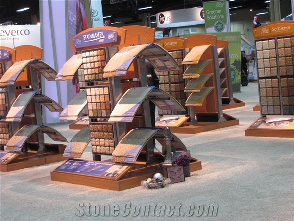 Carpet Display Stand Rack For Showroom