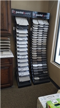 Quartz Marble Granite Stone Sample Tower Rack