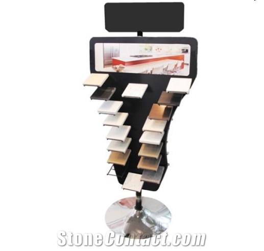 Rotatable Granite And Marble Display Rack