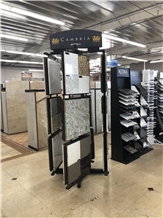 Rotate Display Frame 360 Degrees For Stone Sample
