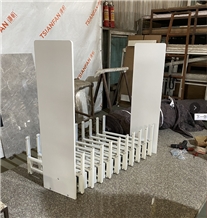 Simple Pull Out Display Stand For Tile And Wood
