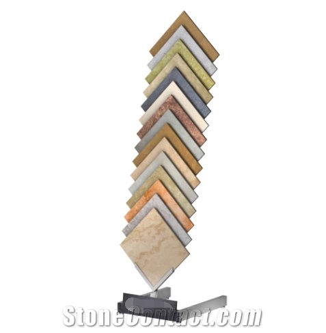 Tile And Stone Display Rack For Showroom