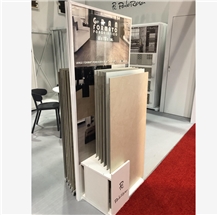 Tile Sample Display Rack In Tile Fair