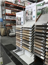 Wood Floor Display Rack
