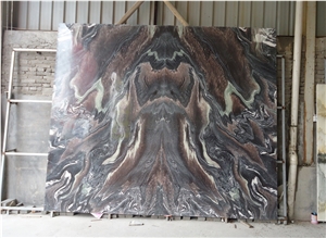 Kinawa Violet Rosso Luana Marble for Floor Wall