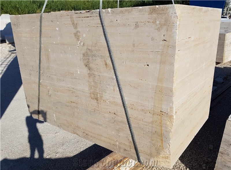 Travertino Classico Romano Italy Travertine Blocks