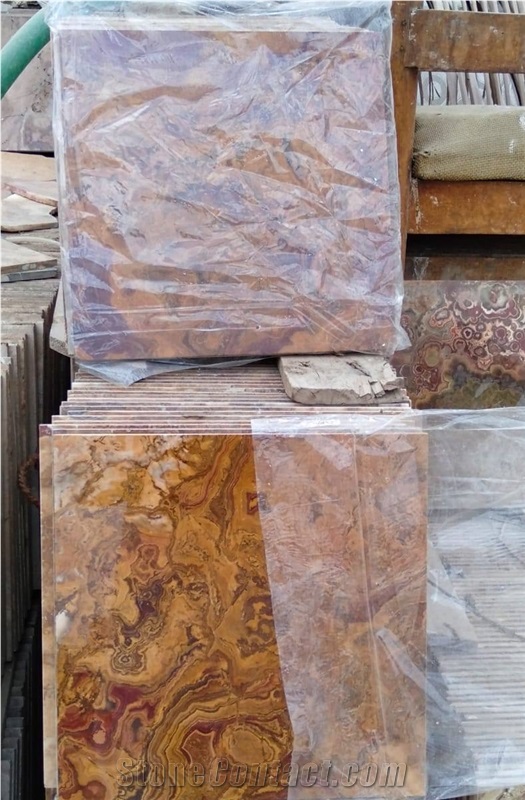 Pakistani Multi Green Onyx Slabs & Tiles