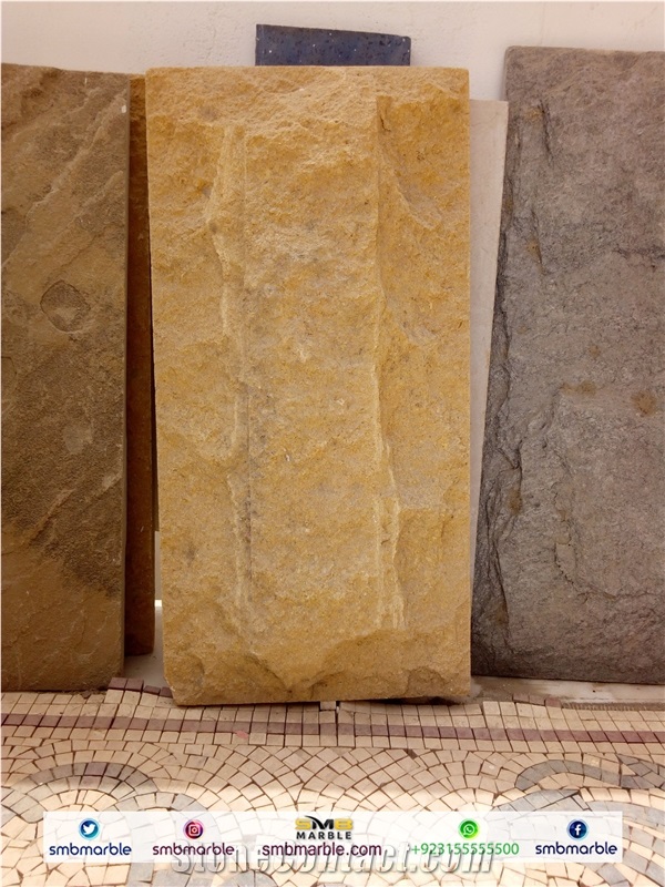 Pakistani Yellow Sandstone Blocks