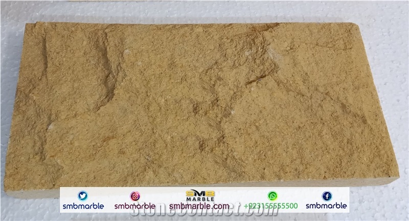 Pakistani Yellow Sandstone Blocks