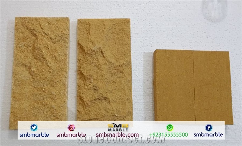 Pakistani Yellow Sandstone Blocks