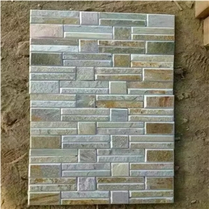 Antiqued Culture Stone Flat Surface Wall Cladding