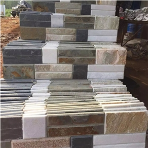 Antiqued Culture Stone Flat Surface Wall Cladding