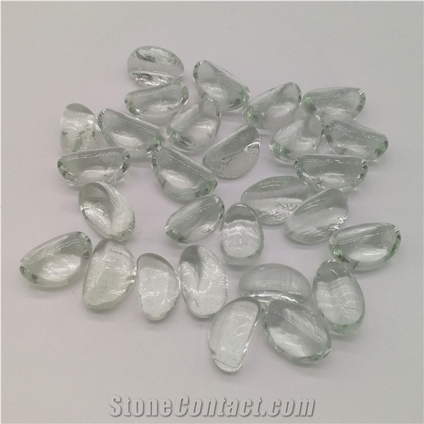 Decorative Glass Vase Porcelain Stone Beads