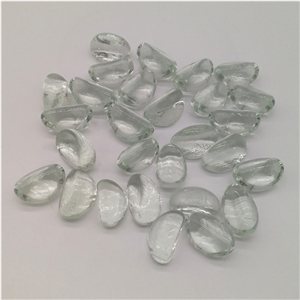Decorative Glass Vase Porcelain Stone Beads