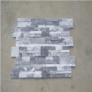 Golden Slate Pannel Wall Stacked Slate Dec