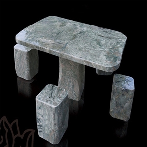 Jade Stone Courtyard Garden Household Desk