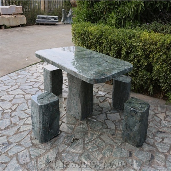 Jade Stone Courtyard Garden Household Desk