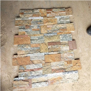 Rusty Quartz Cement Culture Stone Outdoor Cladding
