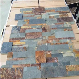 Rusty Quartz Cement Culture Stone Outdoor Cladding
