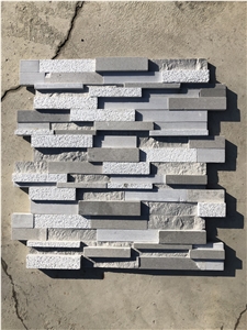 Marble 3d Wall Stone Cladding Stacked Veneer Ledge