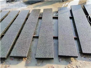 New Quarry Black Granite Pavers Tiles