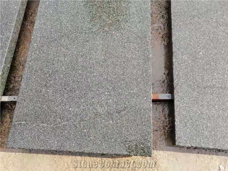 New Quarry Black Granite Pavers Tiles